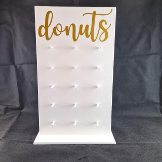 Element za dekoraciju M 1  Bijeli element za dekoraciju Donuts